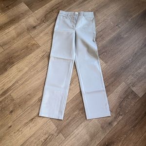 ARITZIA GREY MELINA LEATHER PANTS